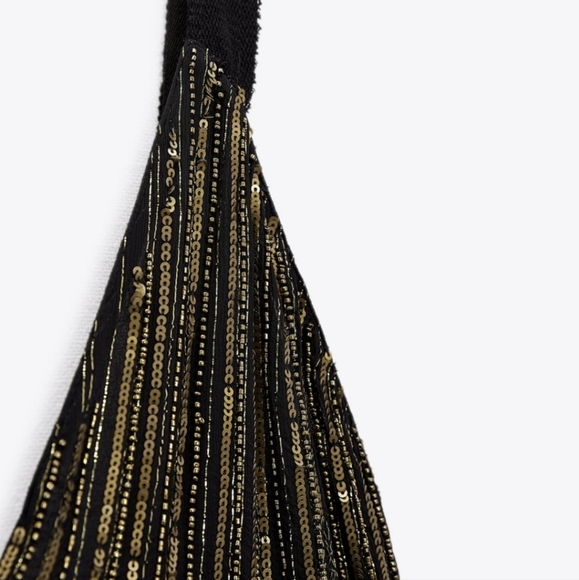 Zara metallic sequin dress - Picture 3 of 3